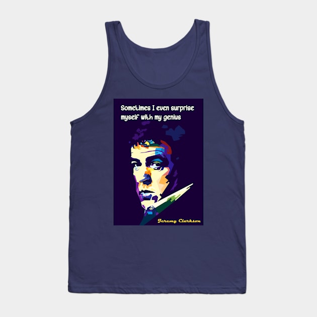 Jeremy Clarkson Wpap Tank Top by Pure Touch